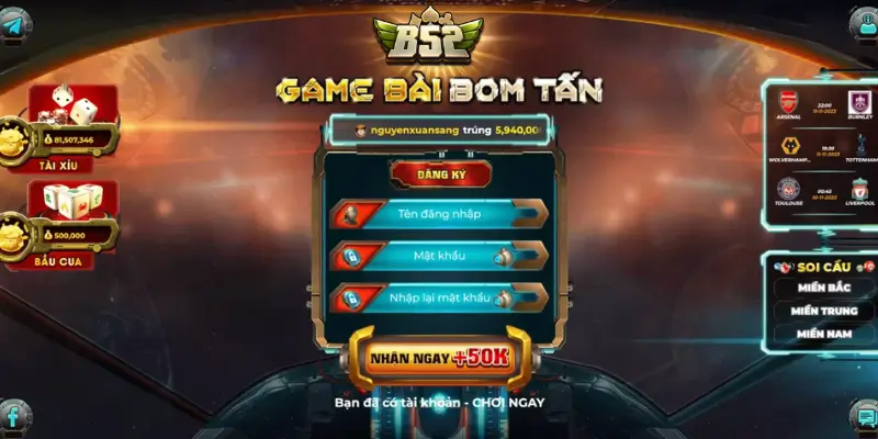 Điều kiện đăng ký B52 Club