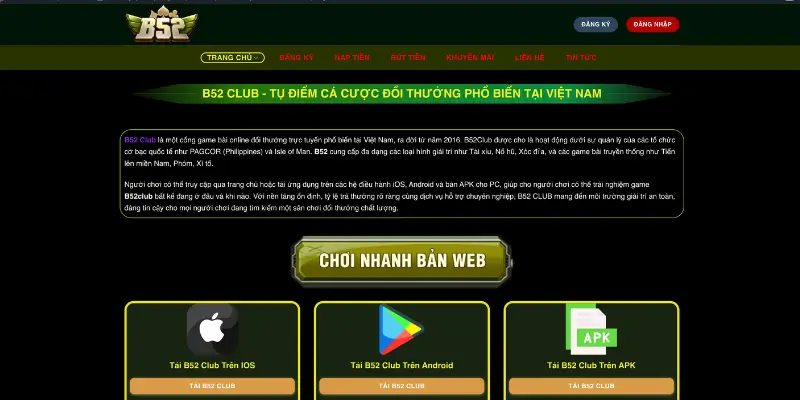 Giới Thiệu B52 Club – Thương Hiệu Game Bài Hàng Đầu